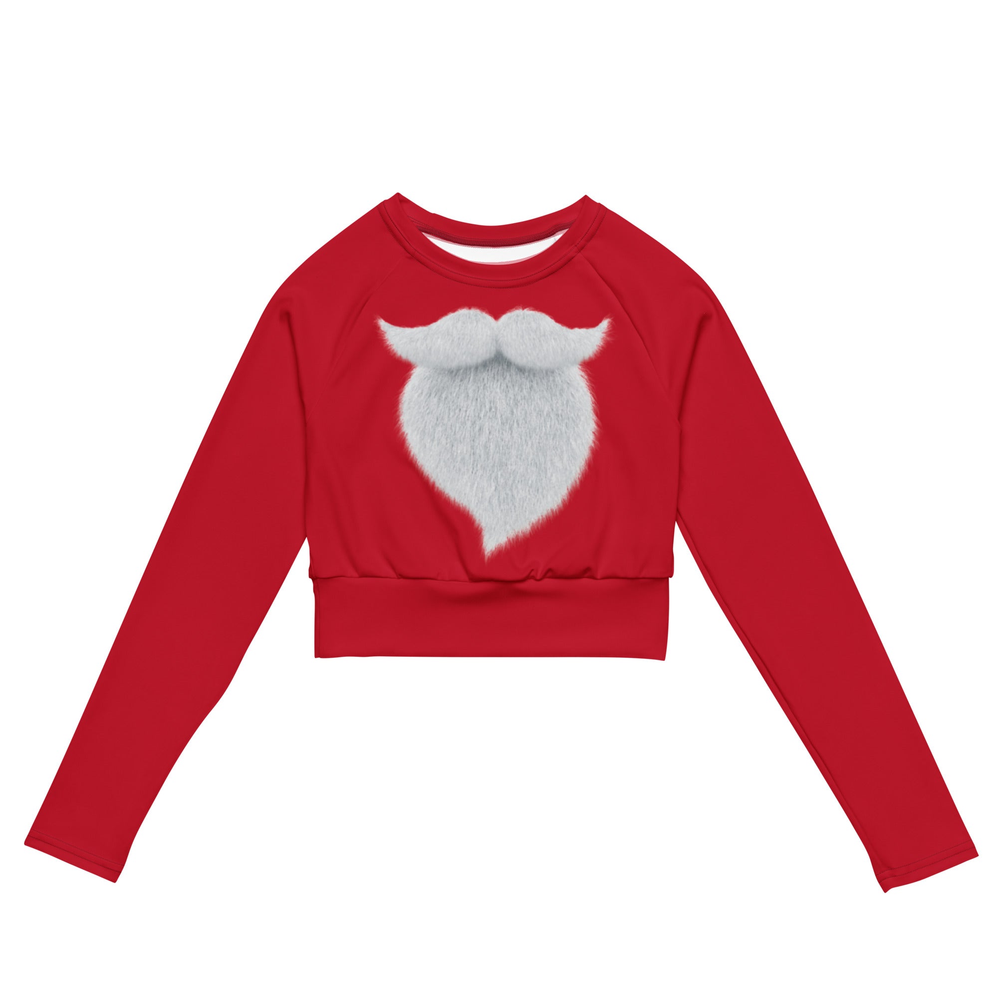 Not a Christmas Pajamas Cropped Top. Christmas Colors Streetwear or Activewear. WickedYo.